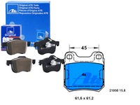 фото thumb №1, Ate 13.0460-4040.2 набір гальмівних колодок гальмівних, гальма дискові