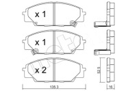 фото thumb №1, Metelli тормозные колодки тормозные honda civic vii хэтчбек
