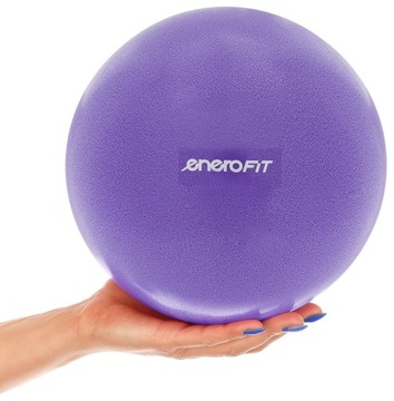 Piłka do ćwiczeń Fitness Pilates 25cm - fioletowa