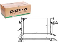 фото thumb №1, Depo радіатор wody opel combo tour 1.4