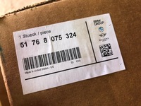 фото thumb №10, Прокладка стіни бічної капота права bmw x3 f97 x4 f98 8075324 51768075324