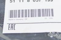 фото thumb №6, Bmw 3 gt f34 передний бампер m sport левая защита решетка 51118057199