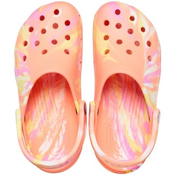 ТАПОЧКИ ЖЕНСКИЕ CROCS, САБО ИЗ МРАМОРНОЙ ПЕНЫ