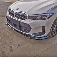 фото thumb №12, Bmw g20 g21 lci lift 2023-2024 + накладка бампера m sport спліттер чорний