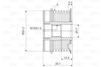 Шкив alt.mazda tribute 04-08 Цена, фото thumb