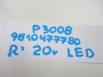 фото thumb №7, Лампа лампы peugeot 3008 9810477780 9810477880 зад