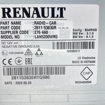 фото thumb №13, Нова навігація медіа nav medianav renault 281153830r
