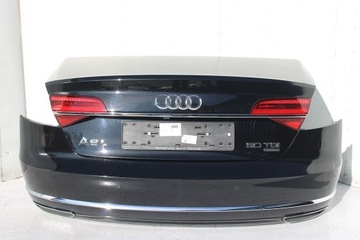 фото thumb №7, Audi a8 4h рестайлінг бампер + кришка багажника matrix лампа fl ly9t чорний 4h0945