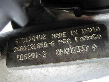 фото thumb №8, Volvo v50 1.6 d2 d4162t 115km 12r. 9686120680-6 турбонагнітач