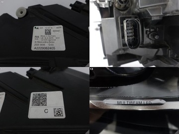 фото thumb №11, Mercedes s-klasa w222 рестайлінг 17-20 лампа повний led multibeam права нічне бачення