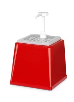 Диспенсер дозатор для соусов Ketchup с насосом 2,5 л.