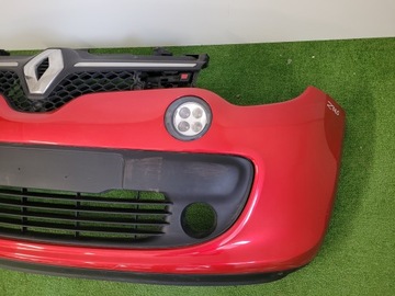 фото thumb №6, Renault twingo iii 3 бампер перед переднє решітка радіатора решітка радіатора czacha