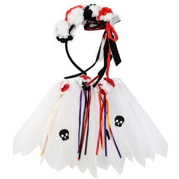 ЮБКА + ПОВЯЗКА НА ГОЛОВУ Seniorita BONEBODY HALLOWEEN