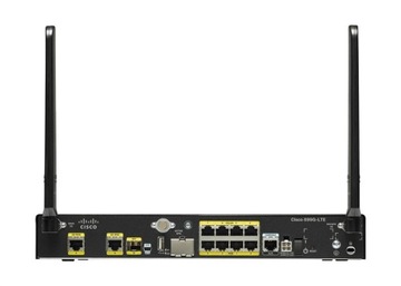 C899G-LTE-GA-K9 2xSIM 4G LTE 8x1GE RJ45 1x1GE RJ45/SFP Комбинированный 1x1GE RJ45 сек.