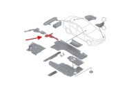 Bmw 5 f10 седан 2010-2016 накладка бака права Ціна, фото thumb