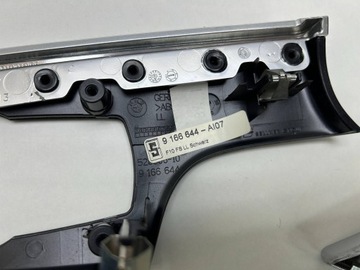 фото thumb №12, Набор декоративных накладка декоры чёрный high-gloss bmw 5 f10 f11