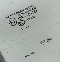 фото thumb №2, Механизм рамка стекло дверь левый перед vw touareg i 7l 7l0837353 2005r