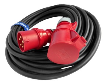 Резиновый силовой удлинитель 16А 5х2,5 5м H05RR-F OW