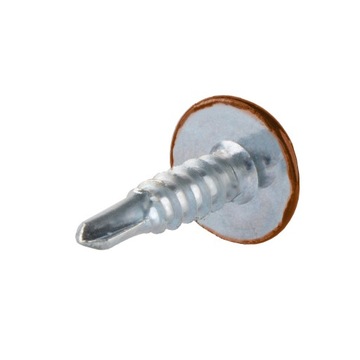 Wkręty podkładkowe samowiercące 4,2x 16 mm RAL 8004 250 szt. Etanco GM-B