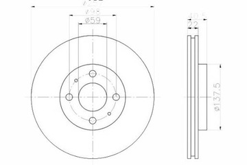 фото thumb №2, Tex92069603 диски гальмівні 2szt. fiat перед стиль