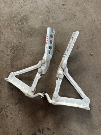 фото thumb №1, Skoda fabia ii петлі капот білий комплект