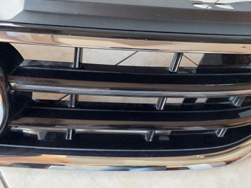 фото thumb №8, Решётка радиатора - решётка - led - радар - vw tiguan ii allspace - рестайлинг - r-line - 2020