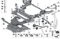 фото thumb №8, Bmw x5 f15 передній лівий нижній важіль 31126851691 6851691 2015 оригінальний
