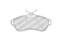 фото thumb №1, Delphi lp1715 набір гальмівних колодок гальмівних, гальма дискові