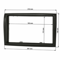 фото thumb №2, Рамка радіо 2din заглушка citroen jumper 40.205.5