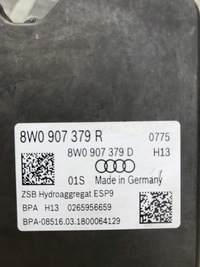 фото thumb №5, Насос abs audi a4 b9 a5 8w premium acc dopis