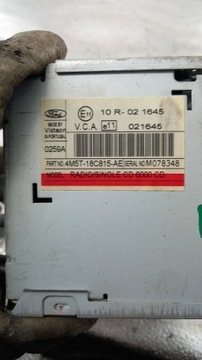 фото thumb №5, Радіо ford focus mk2 05r універсал 4m5t-18c815-ae