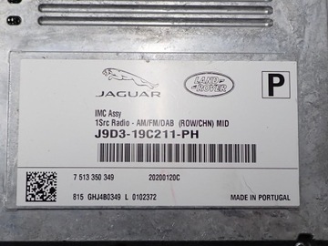 фото thumb №10, Навигация навигация радио дисплей j9d3-19c211-ph jaguar f-pace x761 20r