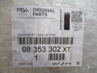 фото thumb №12, Citroen c4 iii 2020- бампер задній зад pdc новий оригінал 98353302xt 9834697980