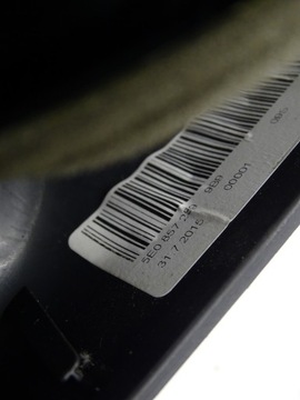 фото thumb №8, Решітка повітропровід впуск корпус тунелю зад задній 5e0857289 skoda octavia iii