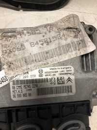 фото thumb №5, Блок управления набор стартовый peugeot 307 1.6 бензин 0261208558