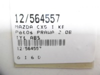 фото thumb №3, Mazda cx5 привідний вал права 2,0b задня автоматична коробка передач abs