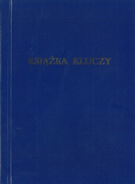 KSIĄŻKA KLUCZY RN-98