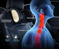 фото thumb №7, Підголівник спинка na голови do автомобіля регульовані komfortowe podróże b1726