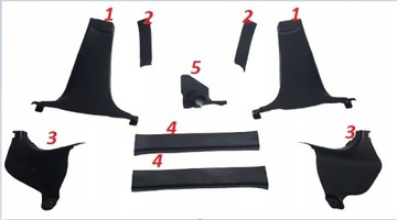 фото thumb №1, Планка накладка защита стойка порога mazda cx5 i