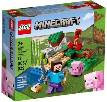 LEGO MINECRAFT 21177 Засада крипера