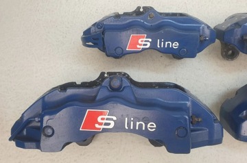 фото thumb №2, Audi q7 4l s-line суппорт зажимы тормозные перед зад brembo комплект