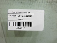 фото thumb №7, Стекло дверь правый задняя bmw e61 lift