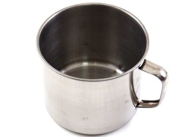 Kubek stalowy Turystyczny garnek metalowy 650M 10C