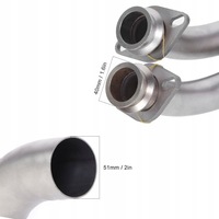 фото thumb №7, Труба выхлопная motocykla w połowie трубы ze нержавеющая сталь