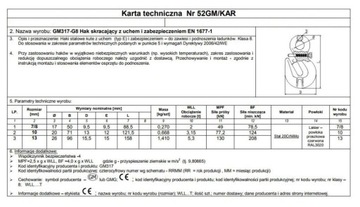 УКОРОЧЕННЫЙ КРЮЧОК С УШИНОЙ И ЗАЩИТОЙ 13MM G8 W