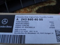 фото thumb №10, Mercedes eqb 243 x243 шторка безпеки повітряна ліва права