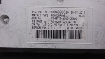 фото thumb №6, Peugeot 5008 3008 14r спідометр  9806268180 європа