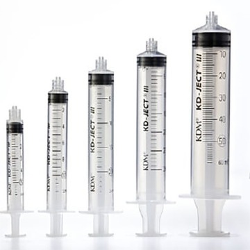 Strzykawka j.uż. KD-JECT III, Luer Lock 2 ml, 100 szt.