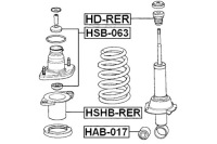 фото thumb №3, Febest hshb-rer захист / пневмоподушка повітряний / амортизатор