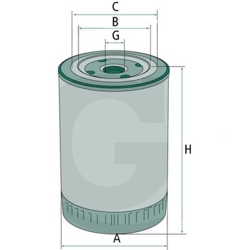 Фильтр масляный Briggs 492932S TECUSEH 36563 LF038260